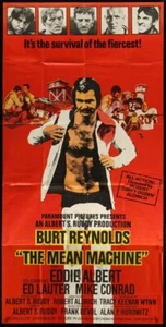 Originale BURT REYNOLDS LONG YARD British 3 Sht Albert NITSCHKE Tessier LAUTER - Foto 1 di 1