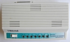 US Robotics 28.8K modem fax Sportster vintage fax/modem CCITT V.34bis V.32bis - Photo 1/5