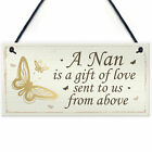 Novelty Nan Gifts Keepsake Plaques Christmas Gifts For Nan Nanny Grandparents