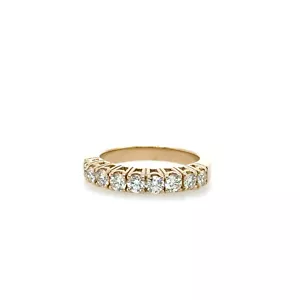Anello in oro giallo 585/- con brillanti n. 281040 M12 - Foto 1 di 6
