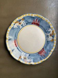 1  Vietri Chapel  Hill Italy 9 7/8” Horse Dinner Plate - Picture 1 of 9