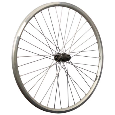 28 Zoll Fahrrad Hinterrad X-Plorer Shimano Cues FH-QC300 7-11 fach Disc silber - Bild 1 von 4