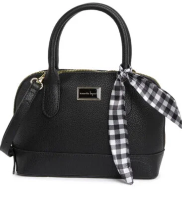 Cartera Nanette Lepore Val Convertible Domo Top en Negro... Bandolera Foto 1 de 4