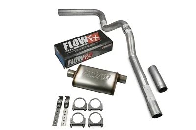 GMC Yukon XL 00-06 3" Single Exhaust Kit S Exit Flowmaster Flow FX No Tip - Image 1 of 3