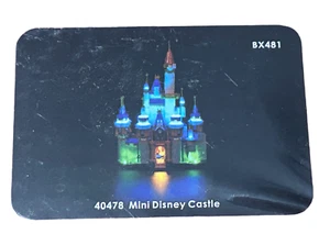 Led Lighting for Lego Kit 40478 - Mini Disney Castle - BRIKSMAX BX481 - Picture 1 of 10