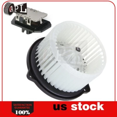 1X Blower Motor and 1X Resistor For 2000 2001 2002 2003-2005 Toyota Echo Front - Image 1 of 4