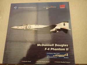 Hobbymaster HA19033 1:72 McDon Douglas F-4J Phantom II VF-92 Silver Kings Sealed - Picture 1 of 23