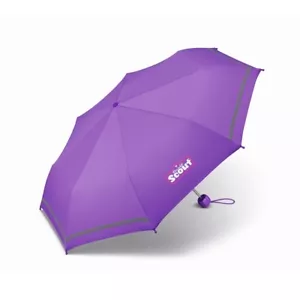 Paraguas para niñas niños SCOUT Mini pequeño estable paraguas de bolsillo colorido nuevo - Imagen 1 de 4