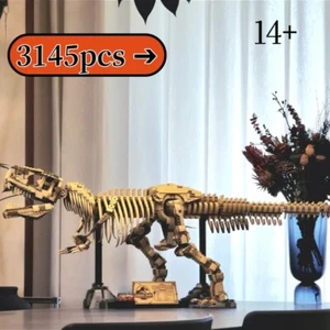 Fossili di dinosauro: Tyrannosaurus Rex 3145PCS blocchi da costruzione dinosauro MOC Bricksb - Foto 1 di 6