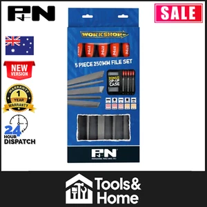 P&N Workshop Range File Set 300SE0083 File Flat Engineer Set 200mm 3 Pce & Bag - Picture 1 of 2