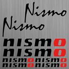 nismo sticker decal tuning car set 8 Pieces