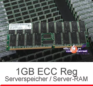 1GB ECC REG SOUTHLAND 900245-S26 IBM FSC Dell Server Memory DDR1 - Picture 1 of 1