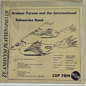 GRAM PARSONS THE INTERNATIONAL SUBMARINE BAND DEVIL AND THE DEEP BLUE SEA 1976 - Imagen 1 de 9