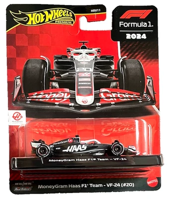 Hot Wheels MoneyGram Haas F1 Team VF 24 #20 Modellauto Formula Formel One 2024