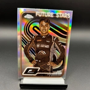 2024 Topps Chrome Formula 1 F1 #61 Noel Leon rifrattore seppia - Foto 1 di 2