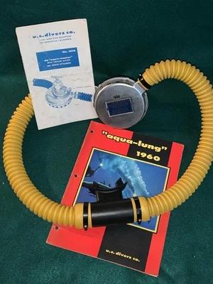 Vintage US Divers DA Aqua Master year of No Serial Number, and original box 1960 - Image 1 of 4