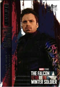 2022 FALCON & WINTER SOLDIER LINEUP INSERT #LU-17 SEBASTION STAN AS BUCKY BARNES - Picture 1 of 2