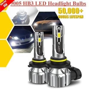 AUXITO 9005 HB3 LED Headlight Bulb Kit High Low Beam 6000K Super White 80000LM - Bild 1 von 24