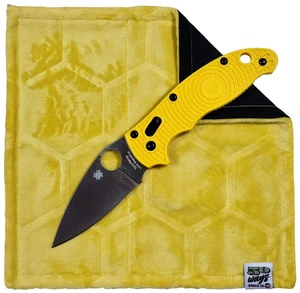 50 WAYS POCKET POCKET HANK Everyday Carry EDC Gear Yellow Honeycomb Velvet Hex - Picture 1 of 3