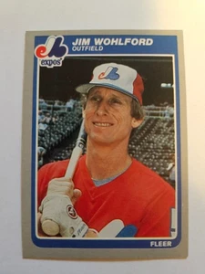 1985 FLEER JIM WOHLFORD #413 NM - Picture 1 of 1