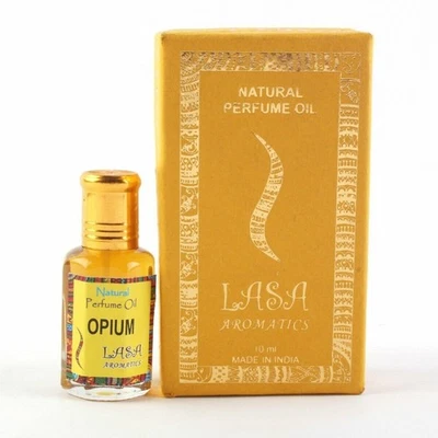 Aceite de perfume natural puro Lasa Aromatics fragancia unisex de larga duración de opio 10 ml Foto 1 de 4