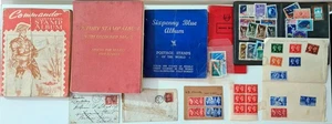 Francobolli collezione vintage Abums, penny red cover, blocco di 6 come nuovi, francobolli russi - Foto 1 di 23
