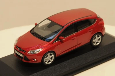 1:43 Minichamps Ford Focus mk3 (Metallic Red) - Image 1 of 4