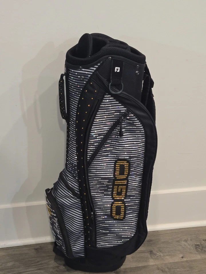 Carro de golf OGIO Dime modelo bolsa de golf de 6 vías brillante bolsa ligera para mujer” Foto 1 de 4