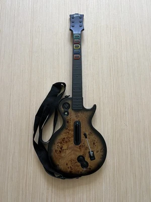 Guitar Hero Les Paul RedOctane 95123.805 Wireless Xbox 360 Maple Wood Rare - Image 1 of 4