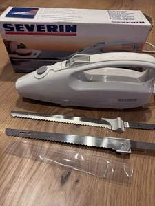 Elektromesser Severin EM 3965 100W Weiß/Grau gebraucht Sehr Guter Zustand OVP - Bild 1 von 2