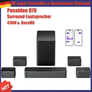 ULTIMEA 7.1 Soundbar für TV w/Subwoofer Heimkino Virtuelle Surround Sound System - Bild 1 von 15