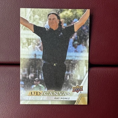 Pat Perez 2024 Upper Deck Golf UD Canvas - Image 1 of 2