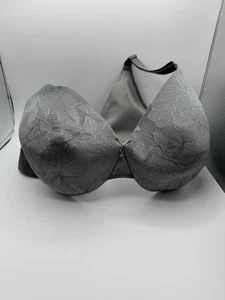 Cacique Women’s Gray Lace Underwire Bra 42DDD. 8013 - Picture 1 of 4