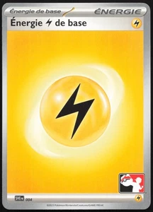 Pokemon Karte Elektrische Energie Stamp Liga 004 Scharlachrot und Violett Französisch - Bild 1 von 2