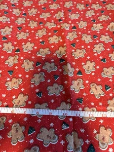 Daisy Kingdom Gingerbread Fabric 3/4 Yard - Picture 1 of 2