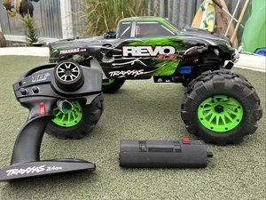 Traxxas revo 3.3. used, great condition, Under 10 TANKS RAN THROUGH - Picture 1 of 24