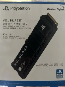 Disque dur Western Digital WDBBYV0020BNC-WRWM WD_noir SN850P NVMe 2 To SSD pour - Photo 1/2