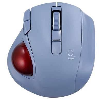 Digio2 Trackball Mouse Small Bluetooth 5 Button Blue - Image 1 of 4