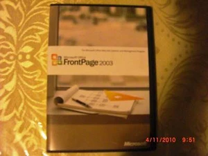 Microsoft Office Front Page 2003, Full Retail Version, SKU 392-02321 - Picture 1 of 1