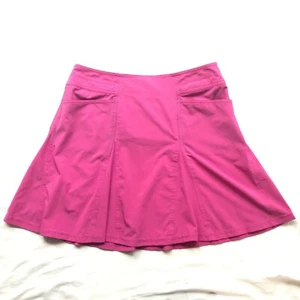 TITLE NINE Flare Skirt Sz 6 Pink Side Zip with Back Pocket - Picture 1 of 8