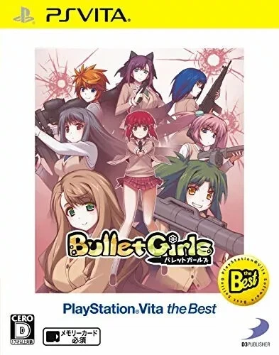 Bullet Girls the Best (2014) New Factory Sealed Japan Playstation Vita PSV Impor - Image 1 of 1