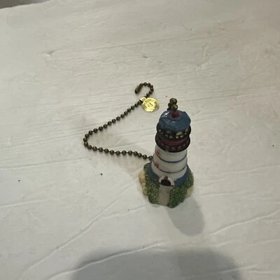 Coastal Lighthouse Ceiling Fan Pull appeox 2" tall - Image 1 of 4
