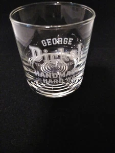 George Dickel Tennessee Whiskey 8 oz. Rock Glass Handmade the Hard Way - Picture 1 of 8