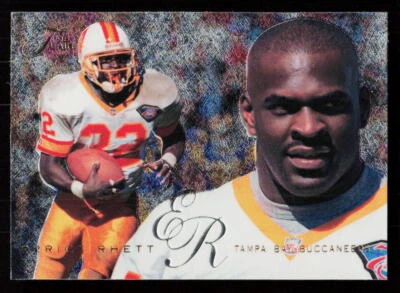 1995 Flair Errict Rhett #208  Football  Tampa Bay Buccaneers - Image 1 of 2