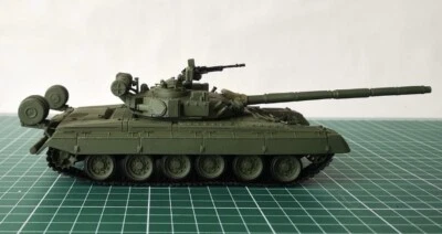 T-80B Soviet Russian/USSR Tank 1/43 Handmade by SPBM - Image 1 of 4