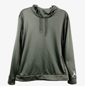 Nike Jordan Therma Fit 360 Jumpman Pullover Hoodie Mens L Charcoal Gray Casual - Picture 1 of 7