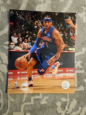 Archivo de fotos NBA Allen Iverson Detroit Pistons foto 8x10 Foto 1 de 3