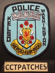 KELSO, WASHINGTON POLICE SHOULDER PATCH WA - Picture 1 of 2