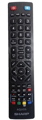 TELECOMANDO ORIGINALE PER TV SHARP - Immagine 1 di 2