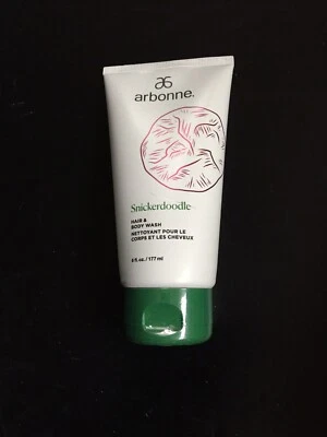 Jabón corporal y cabello Arbonne Snickerdoodle 6 OZ cada uno NUEVO Foto 1 de 4